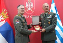Poseta načelnika Generalštaba nacionalne odbrane Grčke