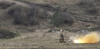 Pripadnici Kopnene vojske na obuci za upotrebu savremenih sredstava