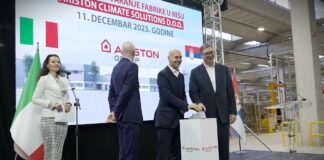 Vučić: Otvaranje fabrike Ariston pomaže celom jugu