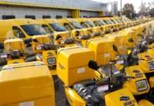 Pošta Srbije uložila 128 mliona dinara za nabavku 216 električnih mopeda za dostavu