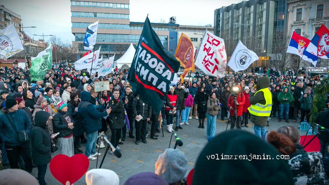 Zrenjanin protest