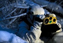 Taktička obuka izviđača Vojske Srbije u zimskim uslovima