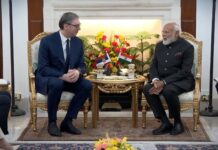 Vučić sa premijerom Indije razgovarao o veštačkoj inteligenciji i digitalnoj transformaciji