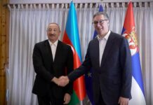 Vučić na radnom doručku sa Alijevim: Sumirali smo posetu i razgovarali o projektima