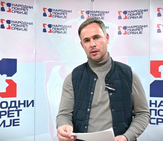 Aleksić (NPS): Uz ovakvu hrabrost na republičkim i predsedničkim izborima – gotov je