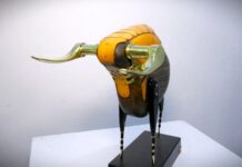 Izložba skulptura životinja u Galeriji Singidunum