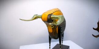 Izložba skulptura životinja u Galeriji Singidunum