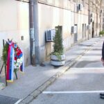 Na ulazu u Vladu gde je ubijen Đinđić venac položio premijer Macut i ministri