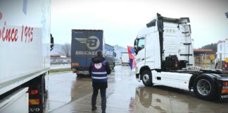 Profesionalni vozači Srbije najavili protest i blokade teretnih graničnih prelaza za 14. april