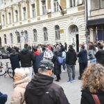 Učenici u Novom Sadu obeležili godinu dana od smrti Vukašina Crnčevića, 16. žrtve nadstrešnice