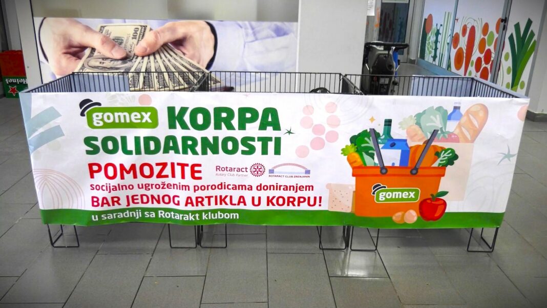 GOMEX ROTARACT Korpa solidarnosti