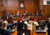 Skupštinska rasprava o nepoverenju Vladi odložena, počela druga sednica sa 40 tačaka dnevnog reda