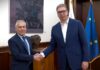 Vučić predao ruskom ambasadoru pismo za Putina