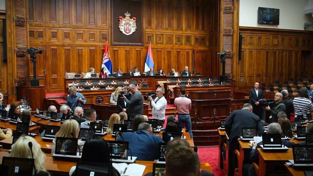 U Skupstini Srbije