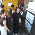 Ispred Palate pravde u Beogradu skup podrške studentima uhapšenim posle Vidovdanskog protesta