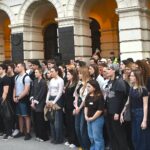 Skup podrške đacima i profesorima Jovine gimnazije u Novom Sadu: Ko nam je uzeo školu?