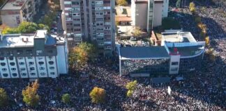 Veliki studentski protest u Novom Sadu u subotu