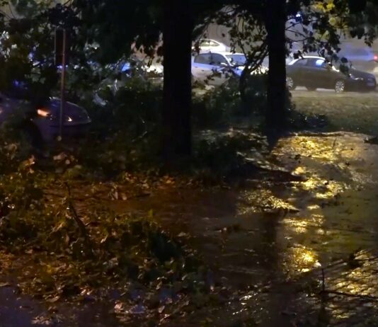 Apel građanima da izbegavaju boravak na otvorenom tokom nevremena