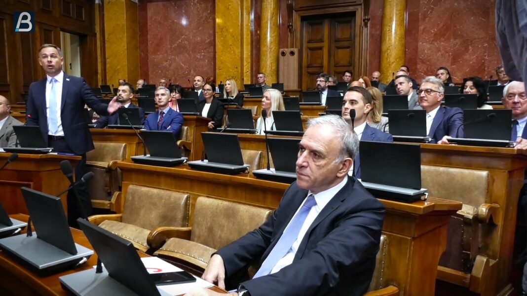 SEDNICA O NEPOVERENJU VLADI ALEKSIC