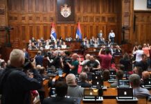 Poslanici Skupštini Srbije nastavili raspravu o izglasavanju nepoverenja Vladi